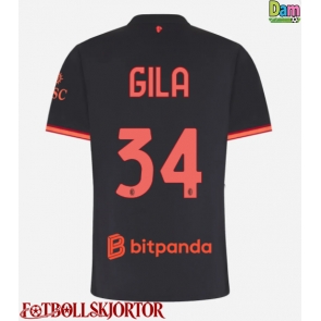 AC Milan Mario Gila #34 Tredjetröja Dam 2026-27 Kortärmad